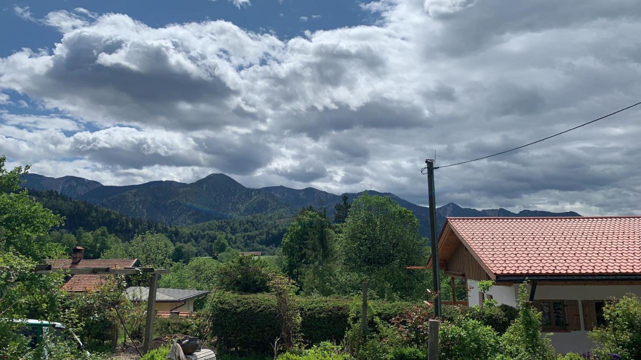 Apartment With A Stunning View Of The Alps - Wohnung Mit Atemberaubenden Blick Auf Die Alpen Фишбахау Экстерьер фото